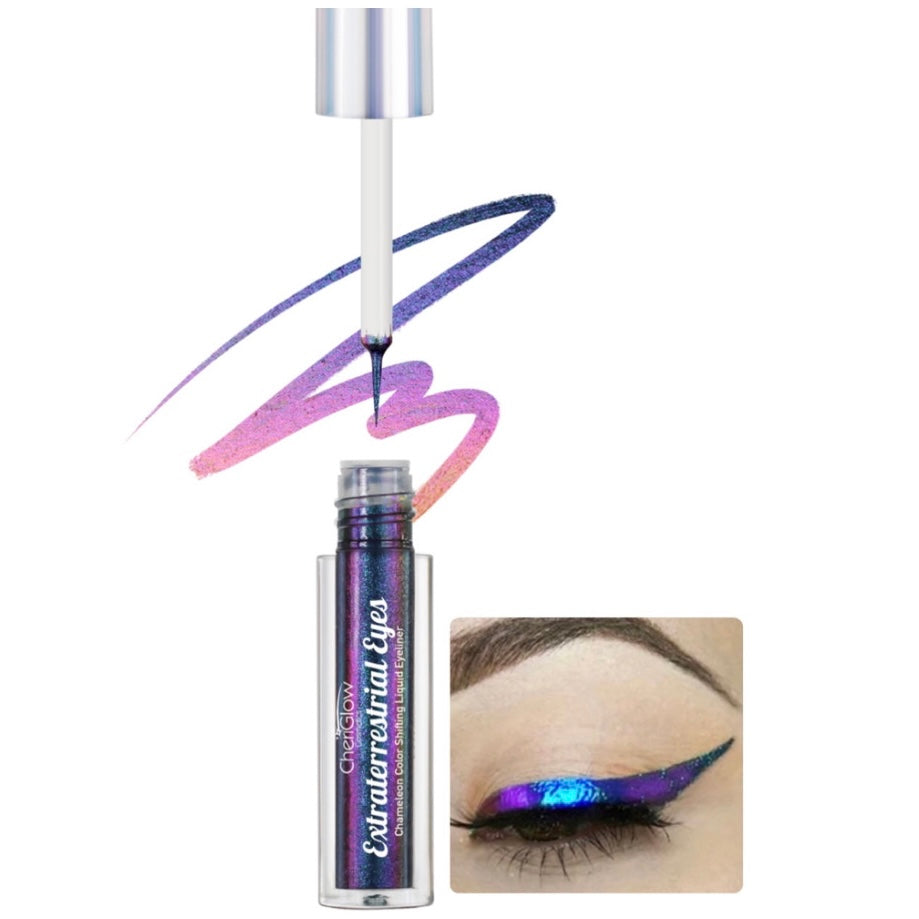 Extraterrestrial Eyes - Chameleon , Multi-chrome, Color Shifting Liquid Eyeliner - Nebula