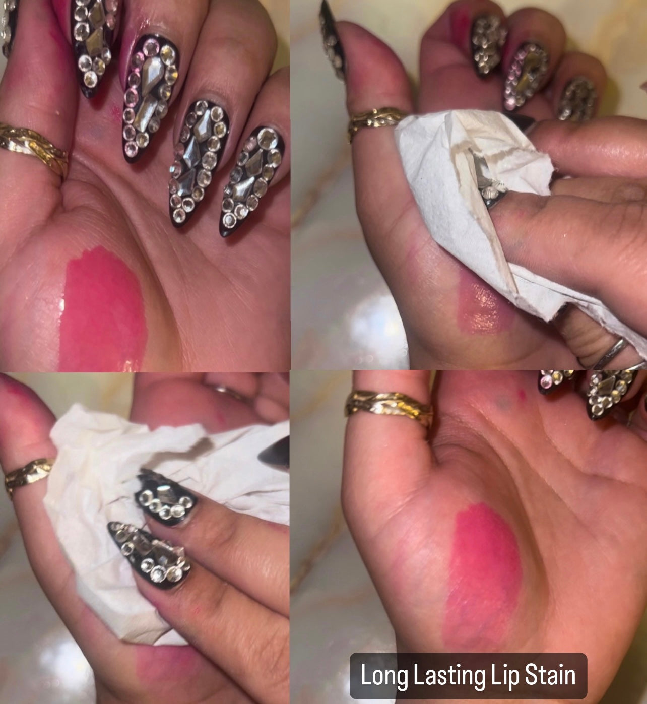 Color Changing XO Lipgloss - Clear to Pink