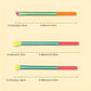 15-Pieces: Rainbow Color High Quality Makeup Brush Set