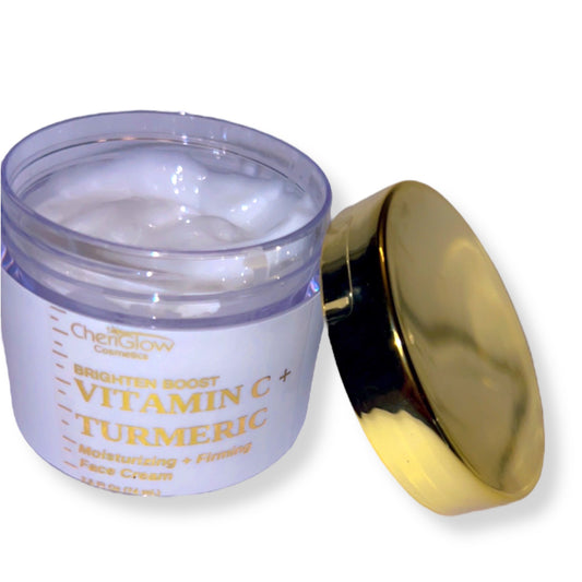 Brighten Boost Vitamin C + Turmeric Moisturizing Face Cream