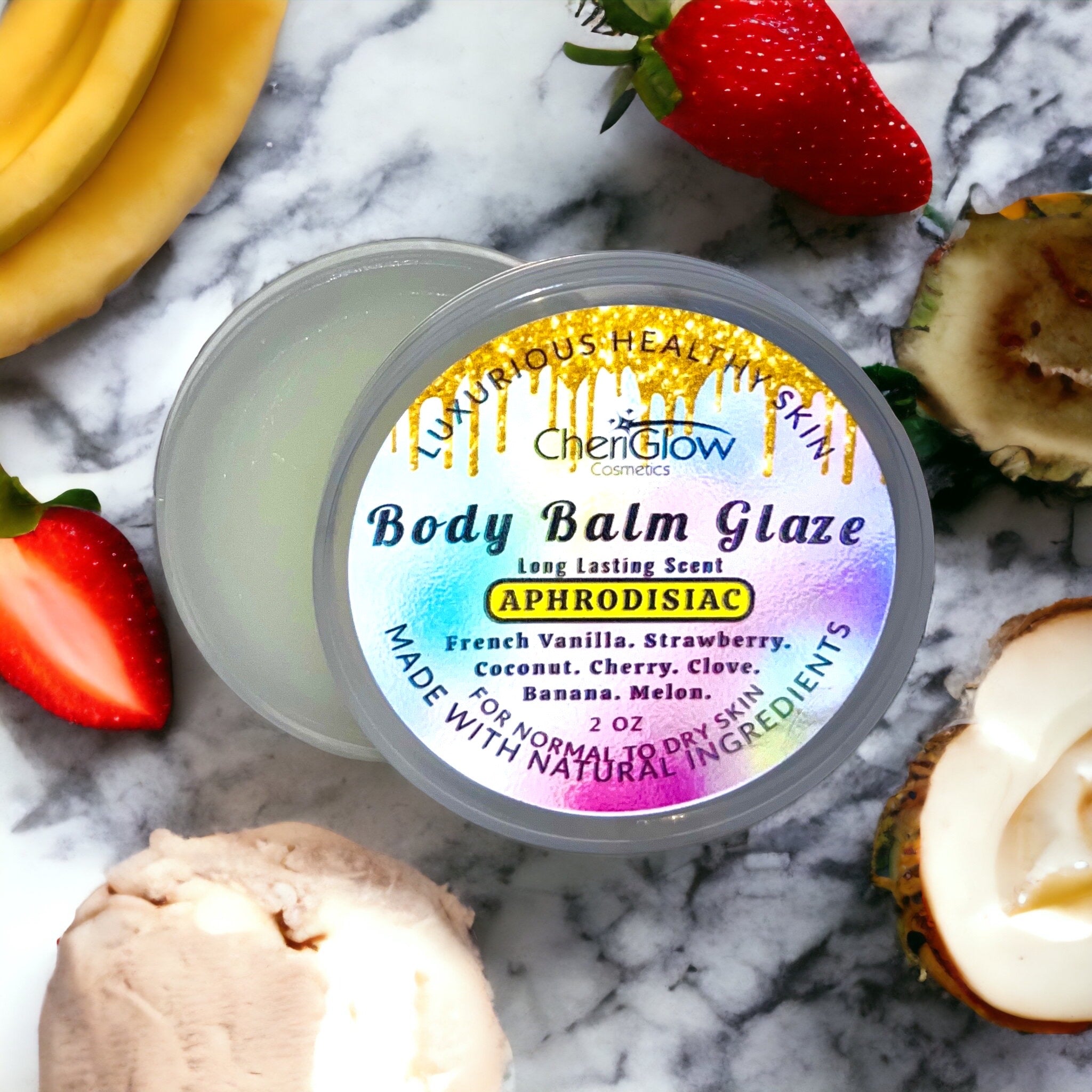 Body Balm Glaze Aphrodisiac CheriGlow Cosmetics