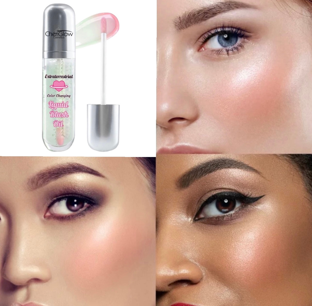 Extraterrestrial Liquid Blush Oil - Color Changing Cheek Color