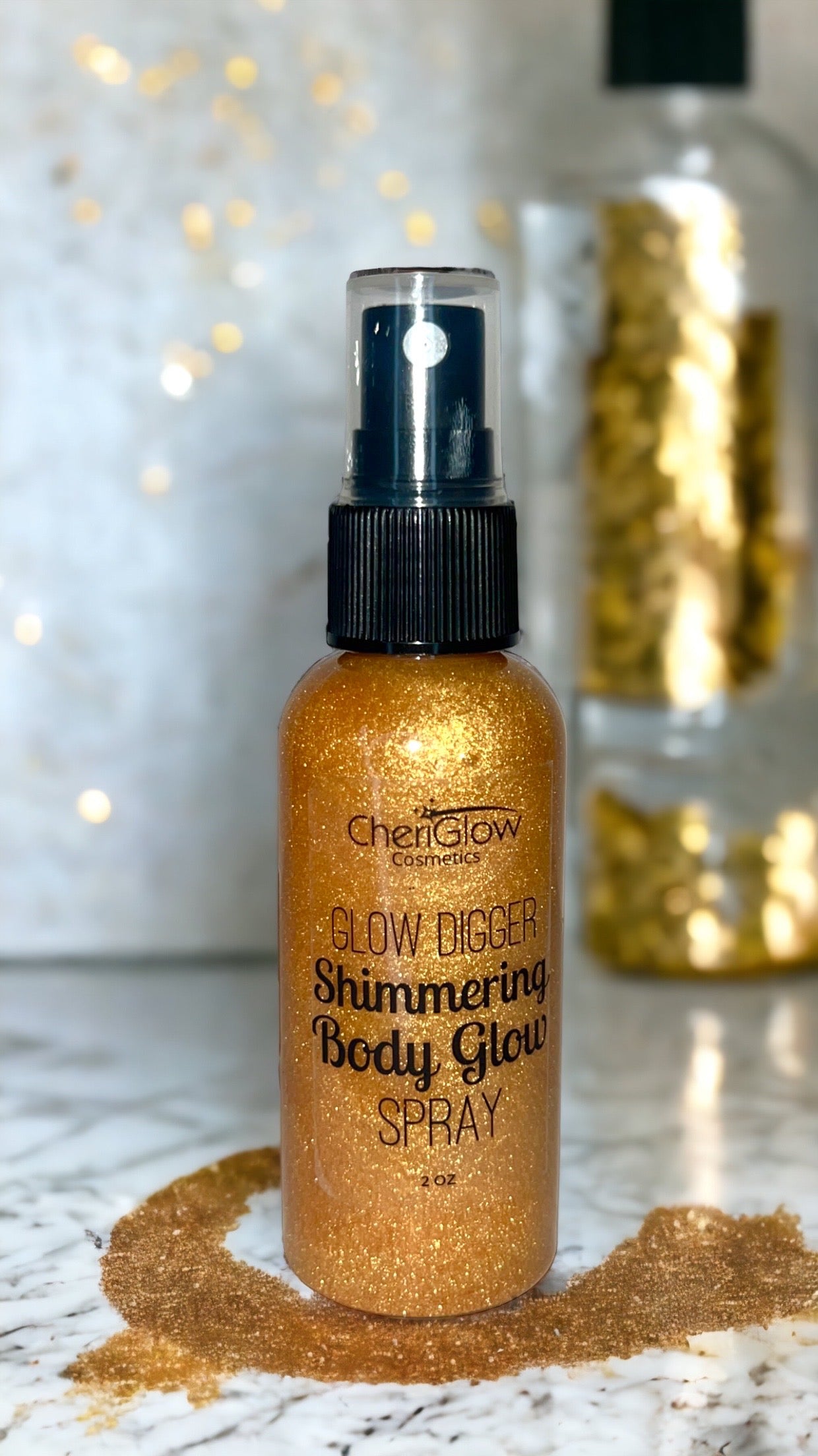 Glow Digger - Shimmering Body Glow Spray