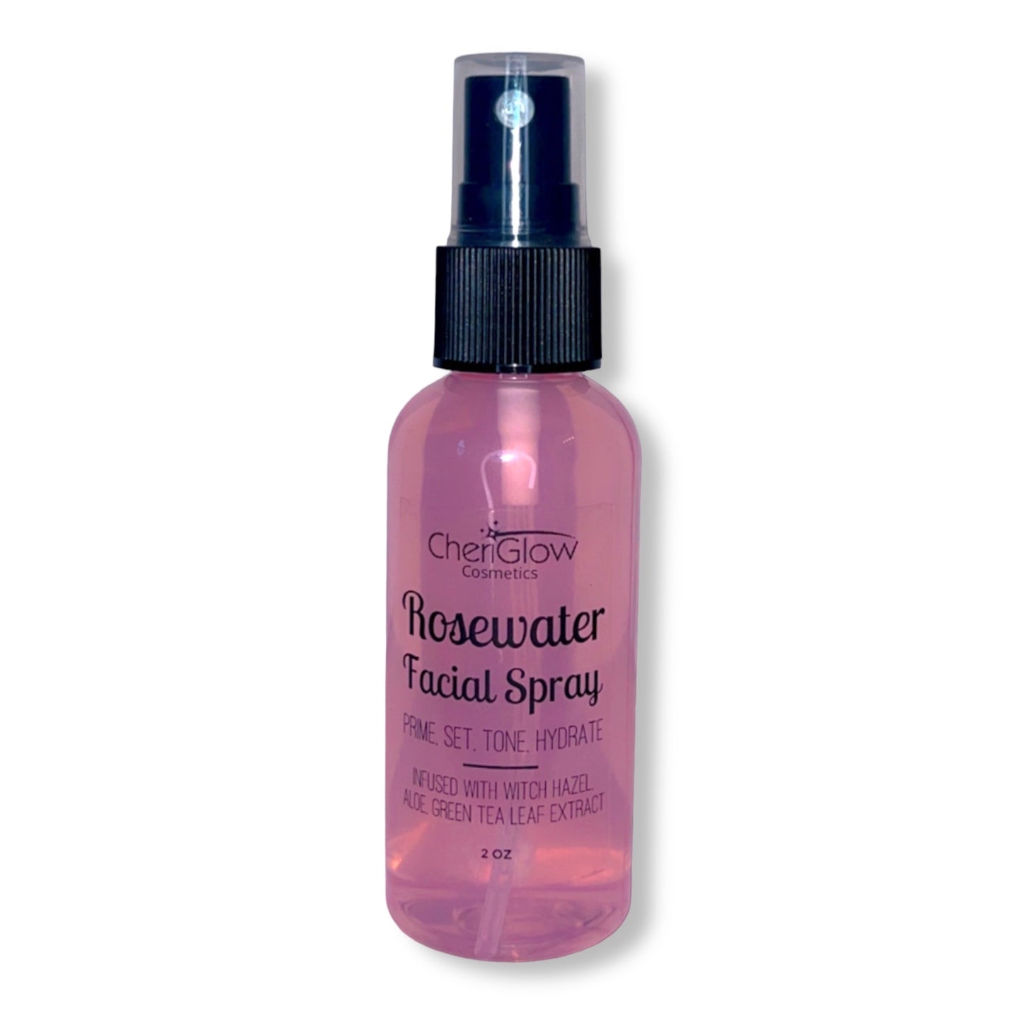 Rose Water Facial Spray with Witch Hazel, Aloe, & Green Tea Leaf Extract