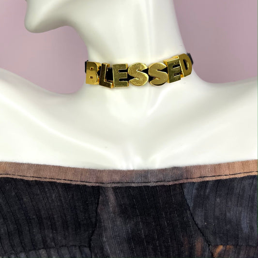 BLESSED - Choker Necklace