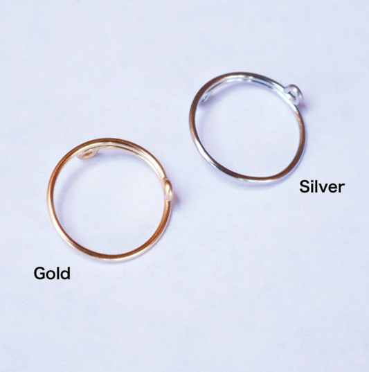 Dainty Midi Rings -  Chevron - Single Band - Set of 3