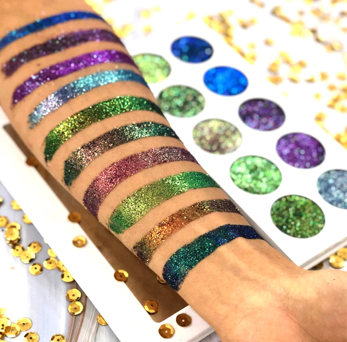 Wizarding World Chameleon Multichrome Glitter Eyeshadow Palette