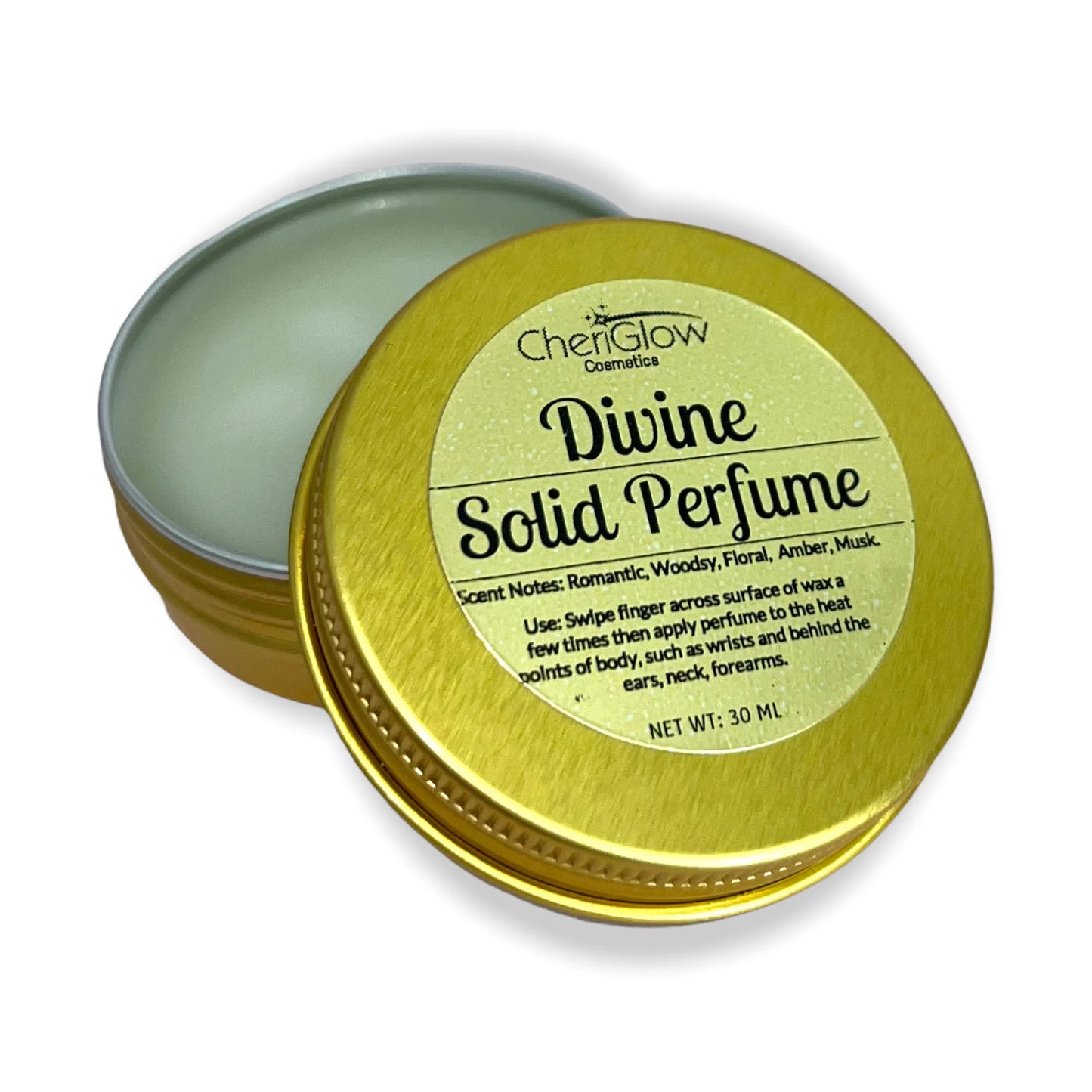 Solid Perfume - Divine - Jar