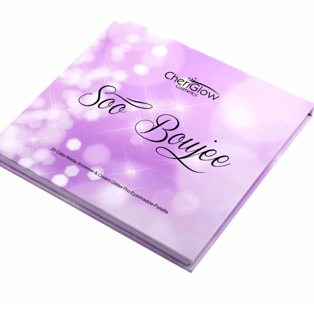 Soo Boujee 25 Color Matte, Shimmer & Cream Glitter Pro Eyeshadow Palette