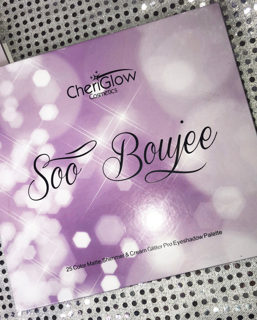 Soo Boujee 25 Color Matte, Shimmer & Cream Glitter Pro Eyeshadow Palette