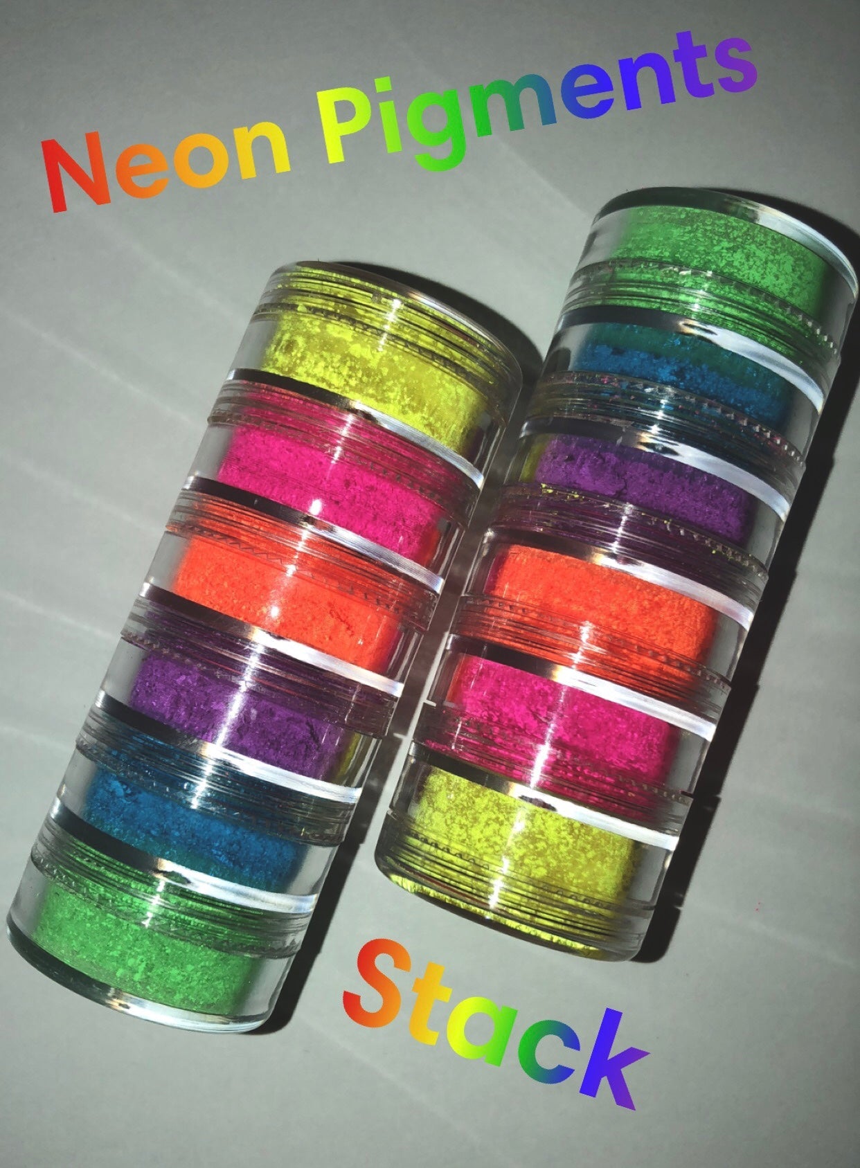 Neon Pigments Stack of 6