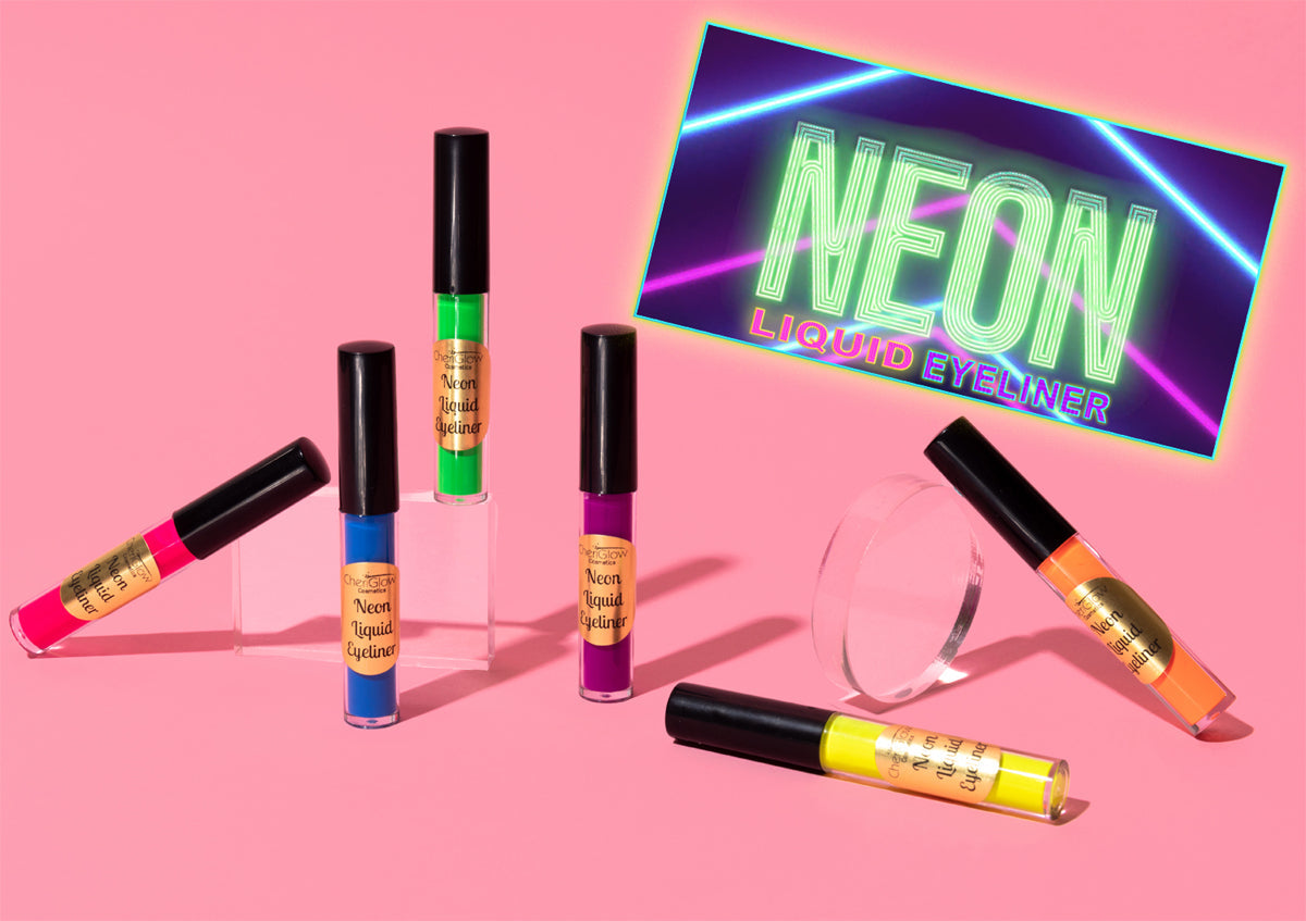 Neon Pink Liquid Eyeliner - Water-proof, Smudge-proof, Long-lasting