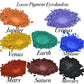 Galaxy Collection - Matte Loose Pigment Eyeshadow Set of 8