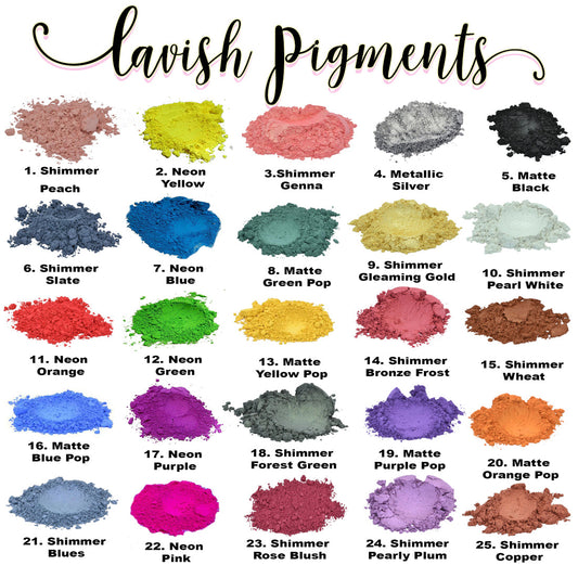Lavish Loose Pigments - Set of 25